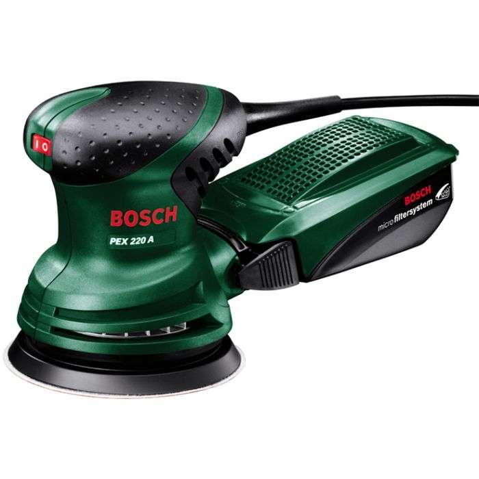 Bosch PEX 220 A Random Orbital Sander 220W