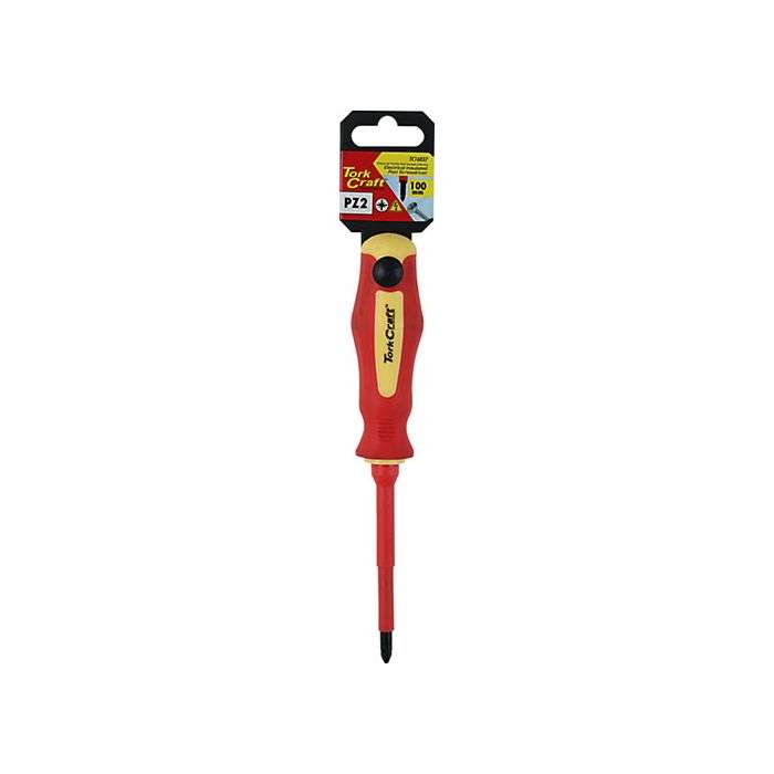 Tork Craft Insulated No.2 Pozidriv Screwdriver 100mm