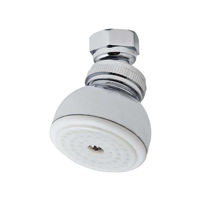 Icon Red Chrome Plated & Plastic Balljoint Shower Rose 839-1