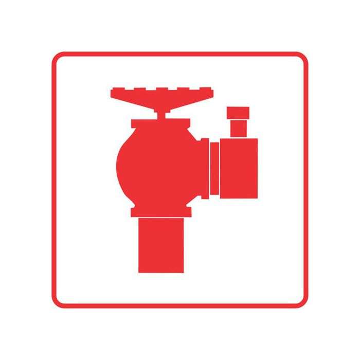 Fire Hydrant Sign 290 x 290mm