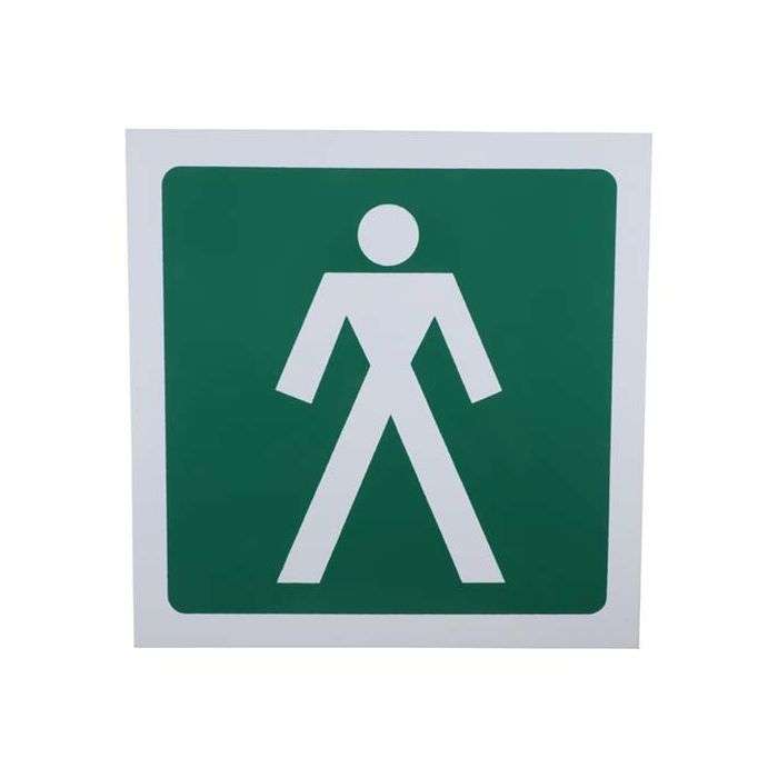 Plastic Gents Toilet Sign 290 x 290mm