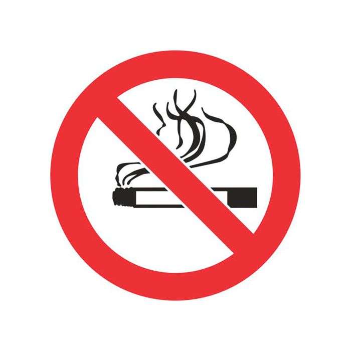 No Smoking Sign 150 x 150mm