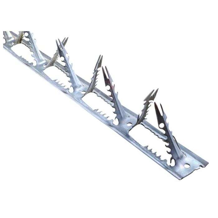 Yellow Passivated Swordfish Security Wall Spikes 2mm x 1.465m