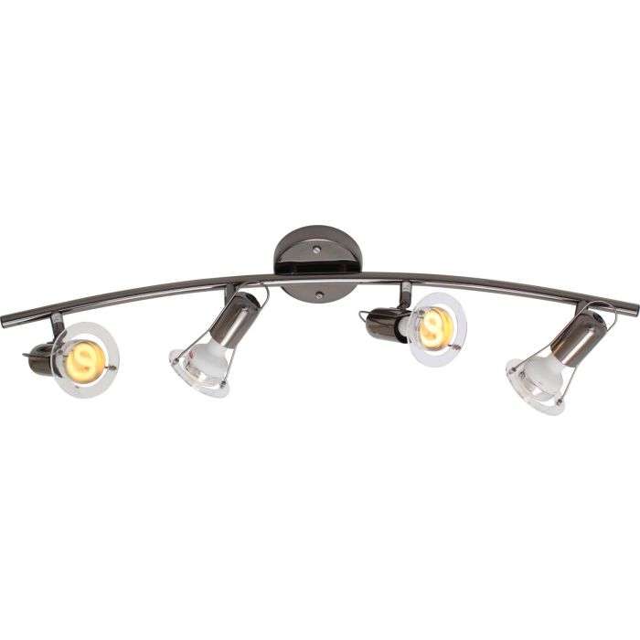 Eurolux Gun Metal 4-Light Bow Spotlight