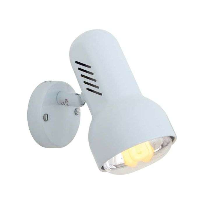 Eurolux White 1-Light Turbo Spotlight