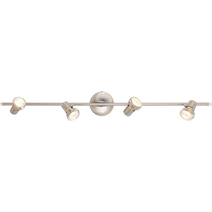 Eurolux Satin Chrome 4-Light Deco Spotlight