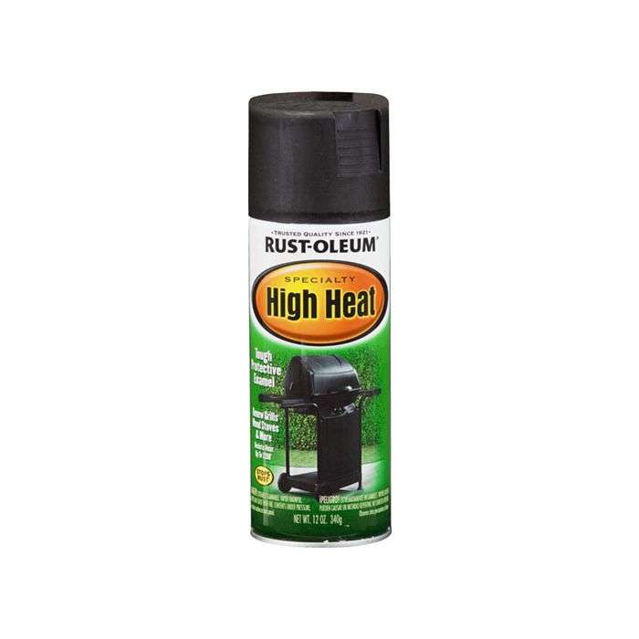 Rust-Oleum Specialty High Heat Spray Paint Black 340g