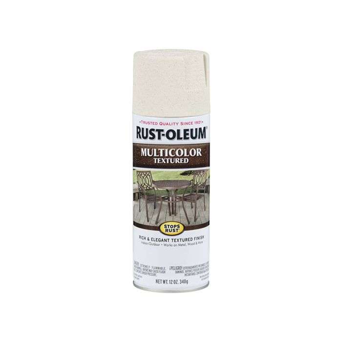 Rust-Oleum Multicolour Textured Spray Paint Caribbean Sand 340g