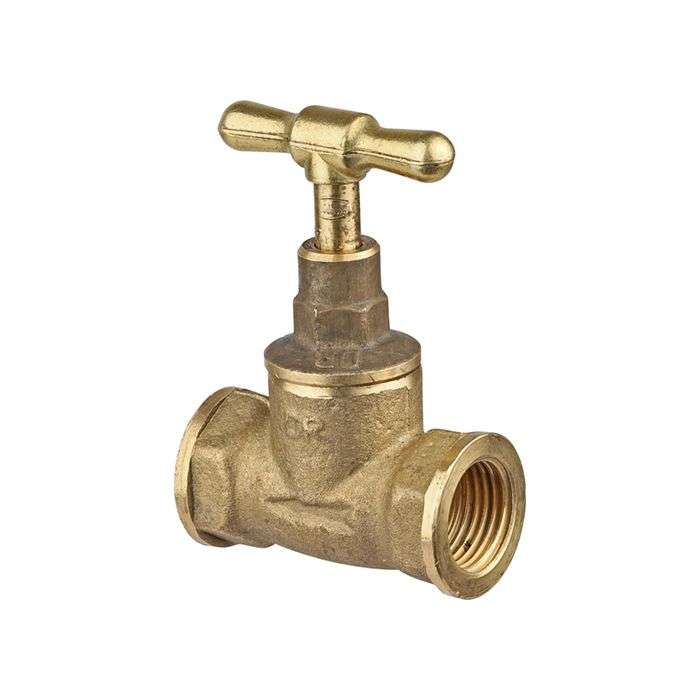 Cobra Brass Light Pattern Stop Tap 15mm