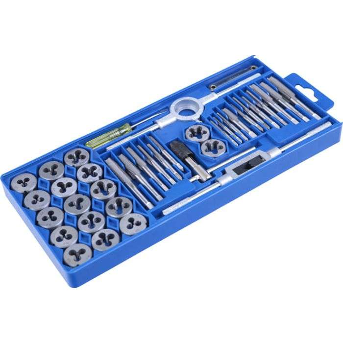 Tork Craft 39 Piece Tap & Die Cutter Set