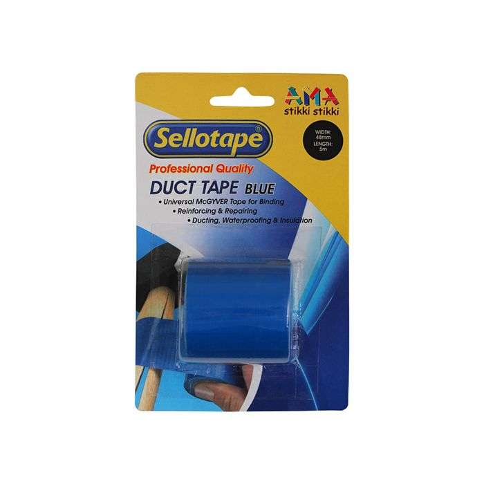 Sellotape Blue Duct Tape 48mm x 5m