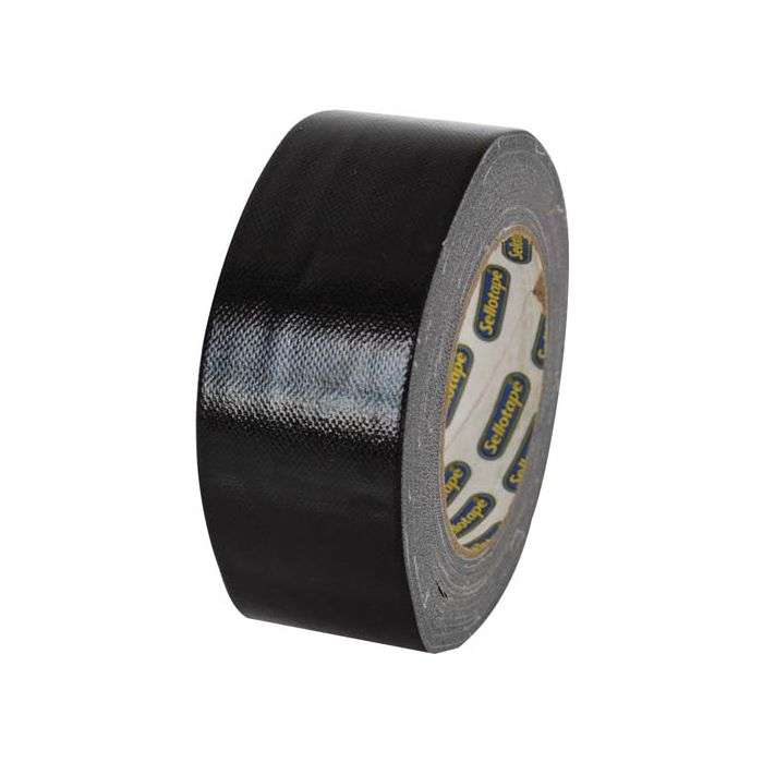 Sellotape Black Duct Tape 48mm x 25m