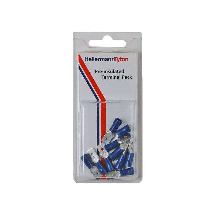 HellermannTyton 2DM Terminals - 10 Pack