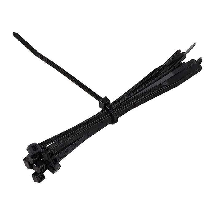 HellermannTyton Black Cable Ties 2.5 x 104mm - 100 Pack