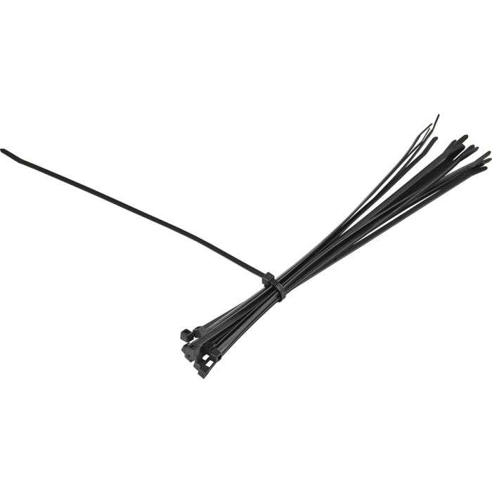 HellermannTyton Black Cable Ties 4.7 x 205mm - 100 Pack