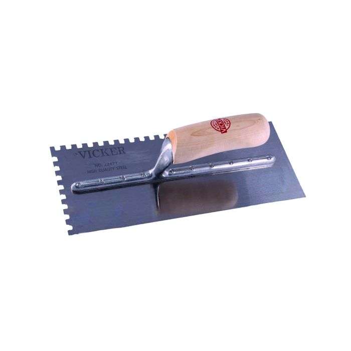 Vicker Square Notch Serrated Tiling Trowel 6mm