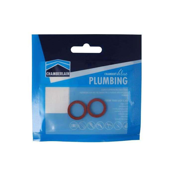 ChamberValue Fibre Tap Washers 18 x 13.5mm - 2 Pack