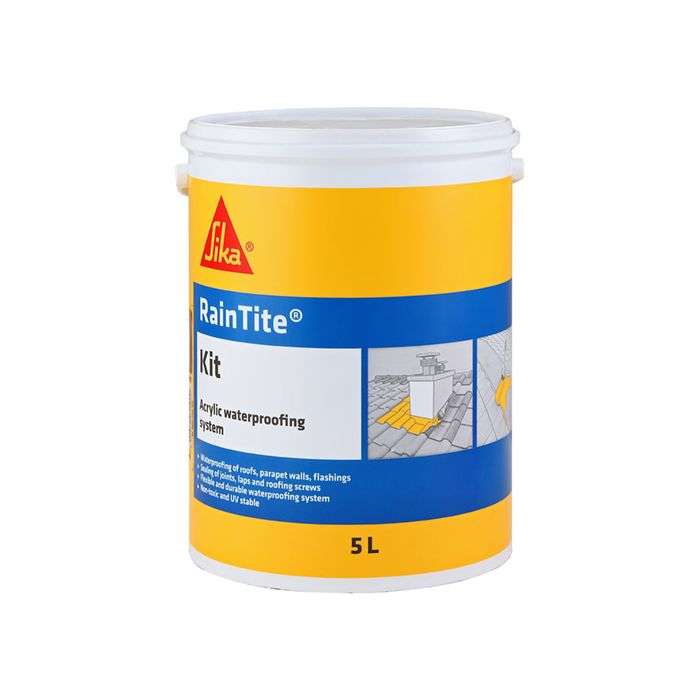 Sika RainTite Acrylic Waterproofing System 5L - Terracotta