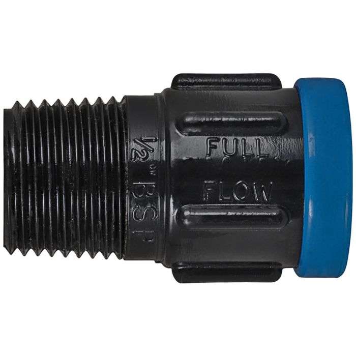 Full Flow Irrigation Male Adaptor 15mm x 1/2"