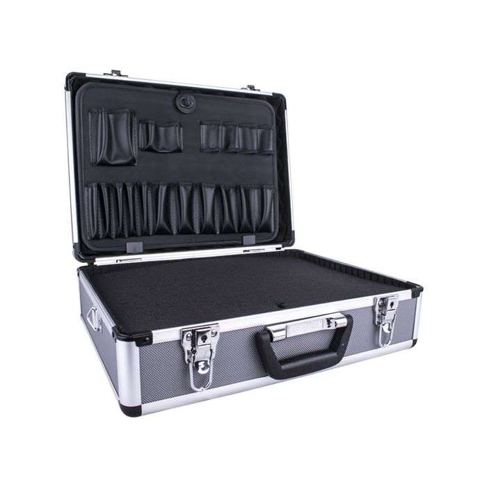 Tork Craft Aluminium Large Toolbox With Dividers