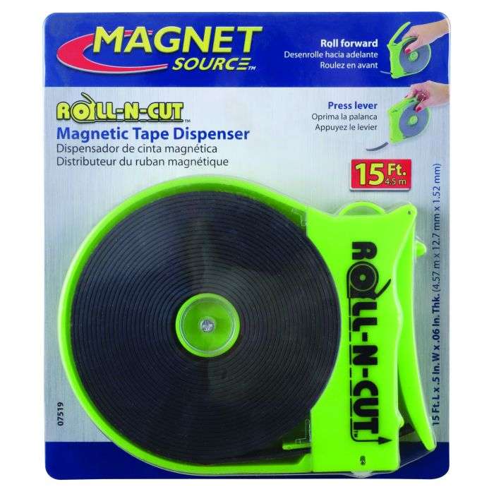 Roll-N-Cut Flexible Magnetic Tape Dispenser