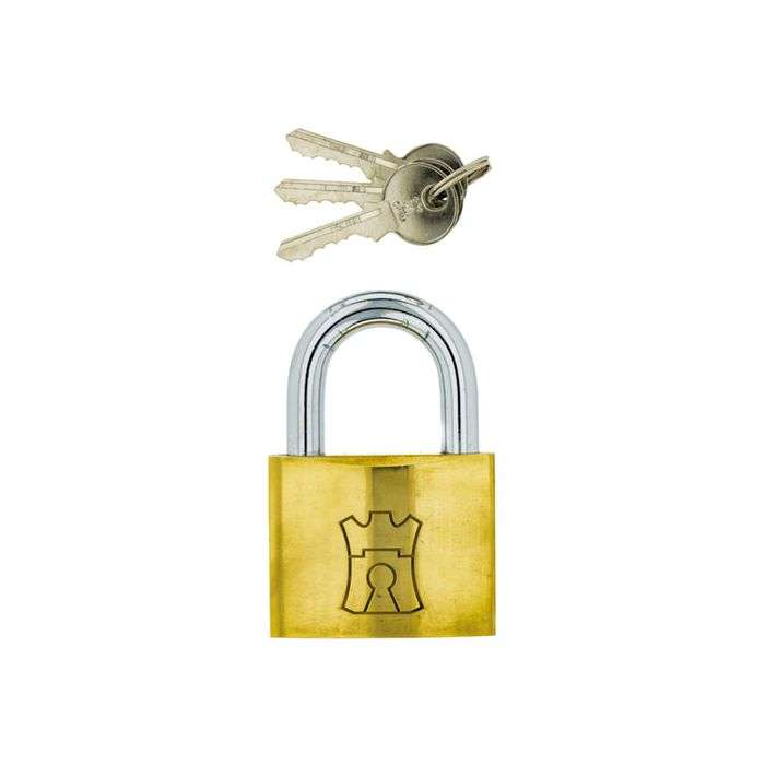 Fort Knox Brass Padlocks 60mm- 2 Pack