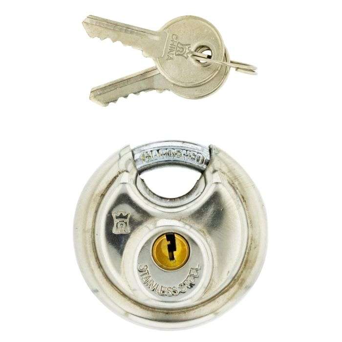 Fort Knox Discus Padlocks 50mm- 2 Pack