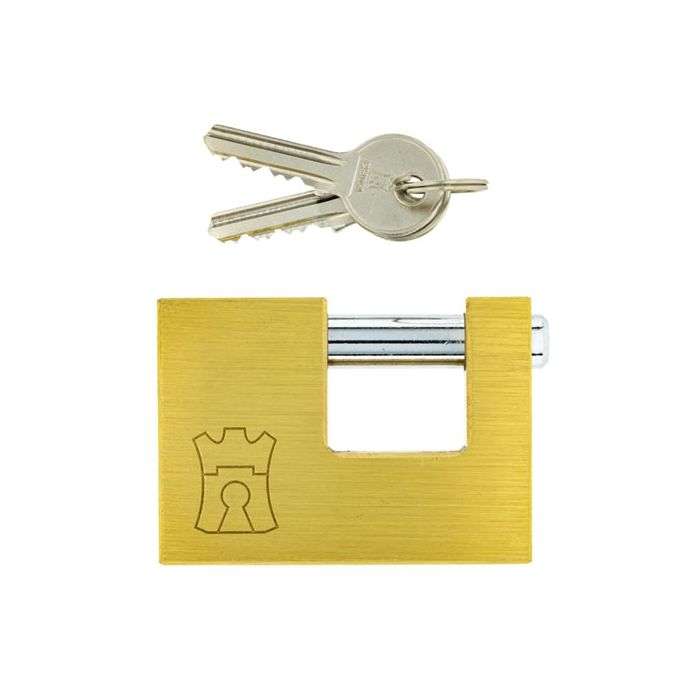Fort Knox Brass Insurance Padlock 80mm