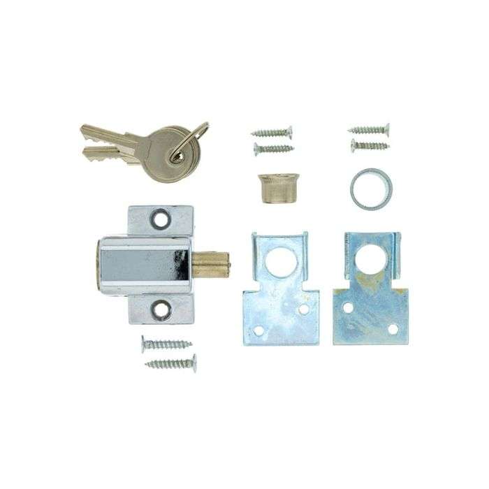 Fort Knox Silver Patio Lock