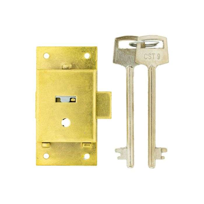 Fort Knox 2 Lever Cupboard Lock 76mm
