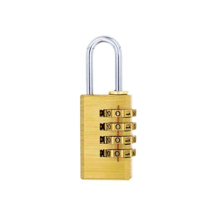 Fort Knox Brass Combination Padlock 20mm