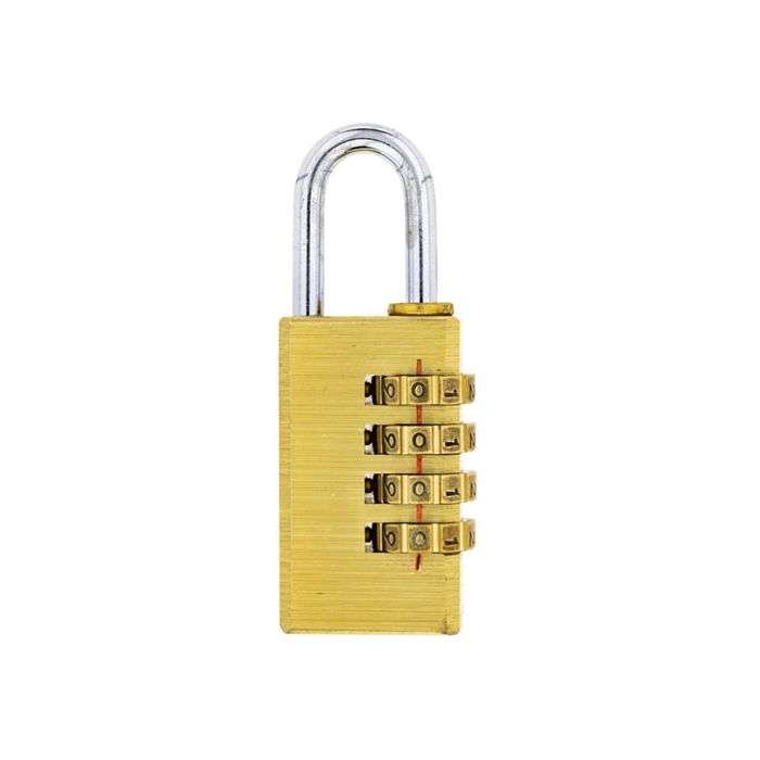 Fort Knox Brass Combination Padlock 30mm
