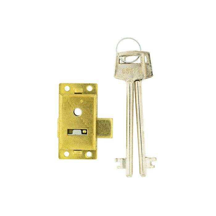 Fort Knox 2 Lever Cupboard Lock 51mm