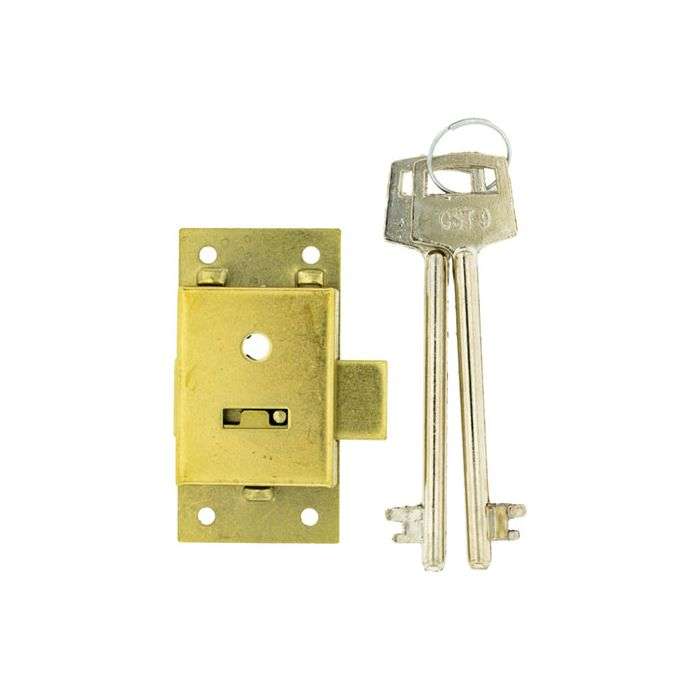 Fort Knox 2 Lever Cupboard Lock 64mm