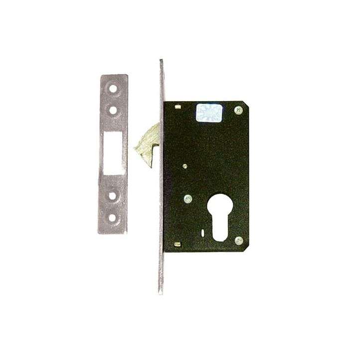 Euro Brass Satin Nickel Hook Bolt Lock 40mm