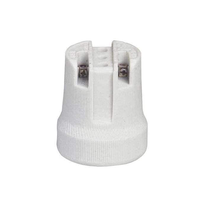 Radiant E27 Unskirted Porcelain Lamp Holder