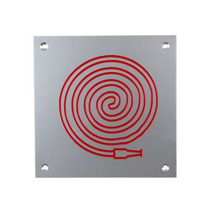 DCLSA Aluminium Plate Fire Hose Reel Sign 150 x 150 x 2mm