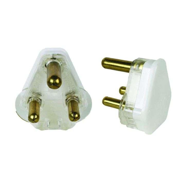 Snapper White Plugtop 3Pin 16A O/RSA