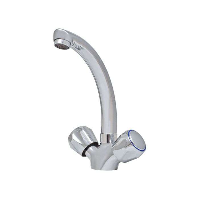 Icon Red Chrome Plated May Basin Mixer