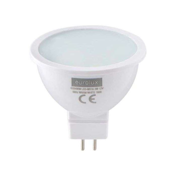 Eurolux 3W Cool White MR16 12V LED Lamp