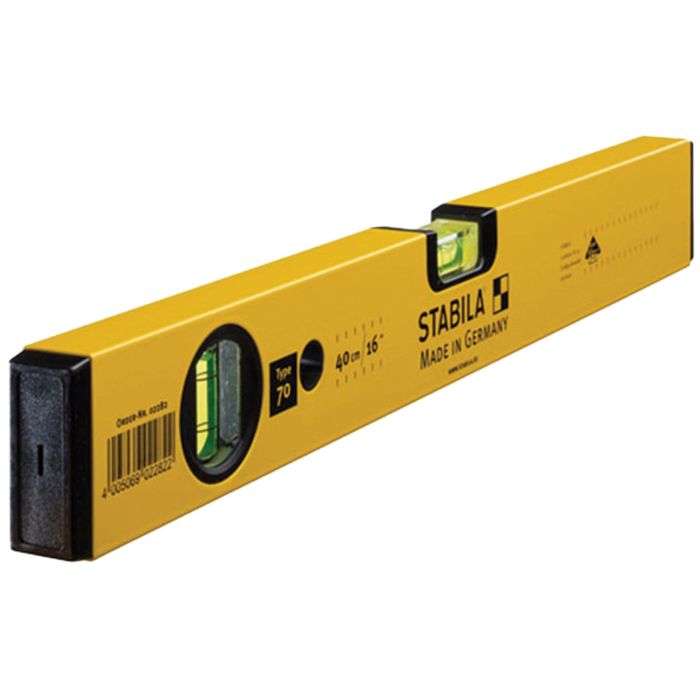 Stabila Type 70 Aluminium Spirit Level 400mm