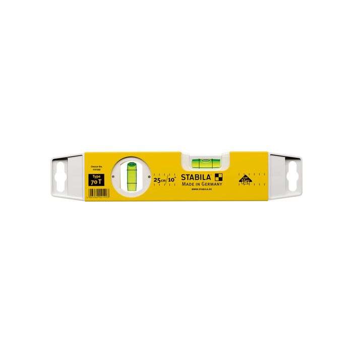 Stabila Type 70 Aluminium Spirit Level 250mm