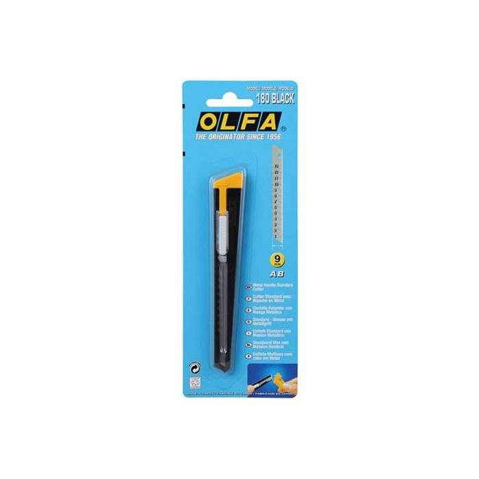 Olfa Black Steel Snap Off Cutter