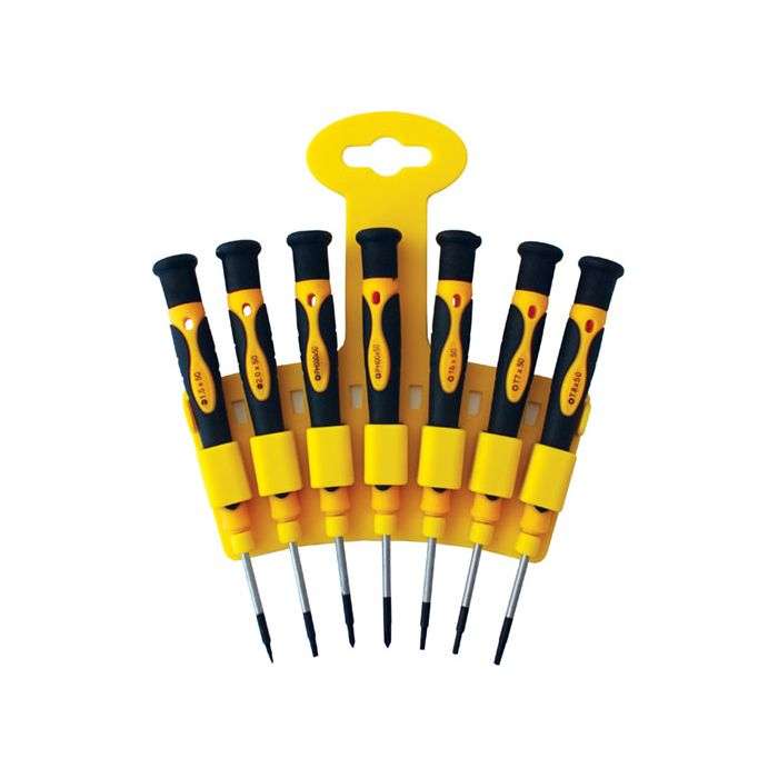 Tork Craft 7 Piece Precision Screwdriver Set