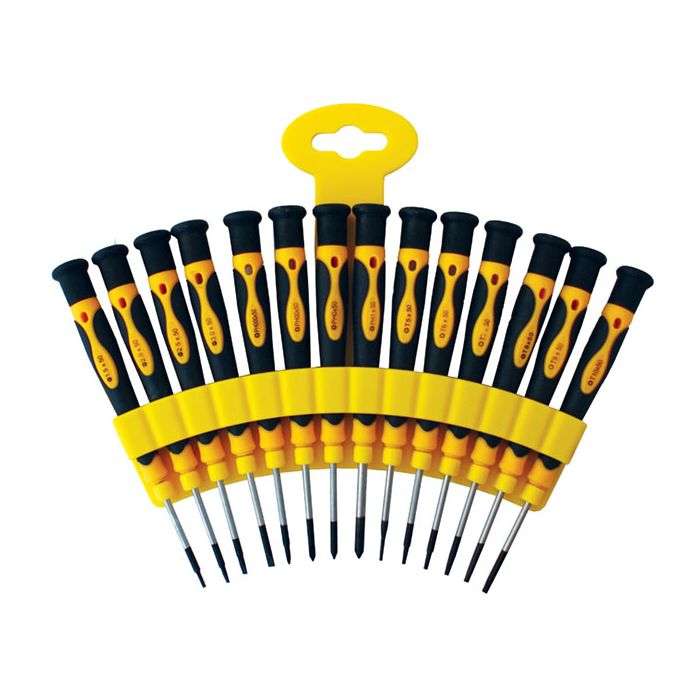 Tork Craft 14 Piece Precision Screwdriver Set