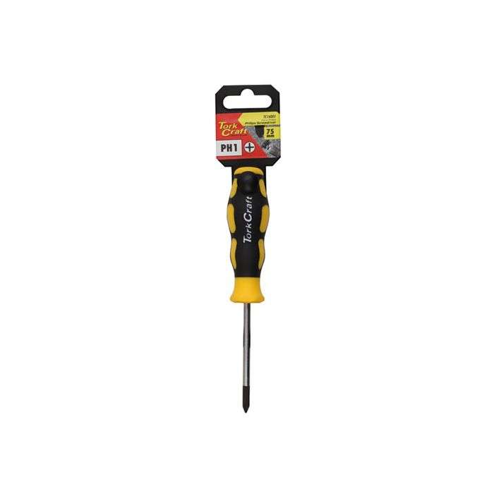 Tork Craft No.1 Phillips Screwdriver 75mm