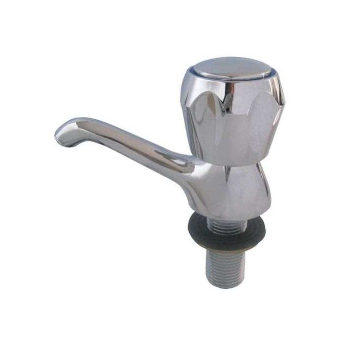 Icon Red Chrome Plated May Pillar Tap 15mm