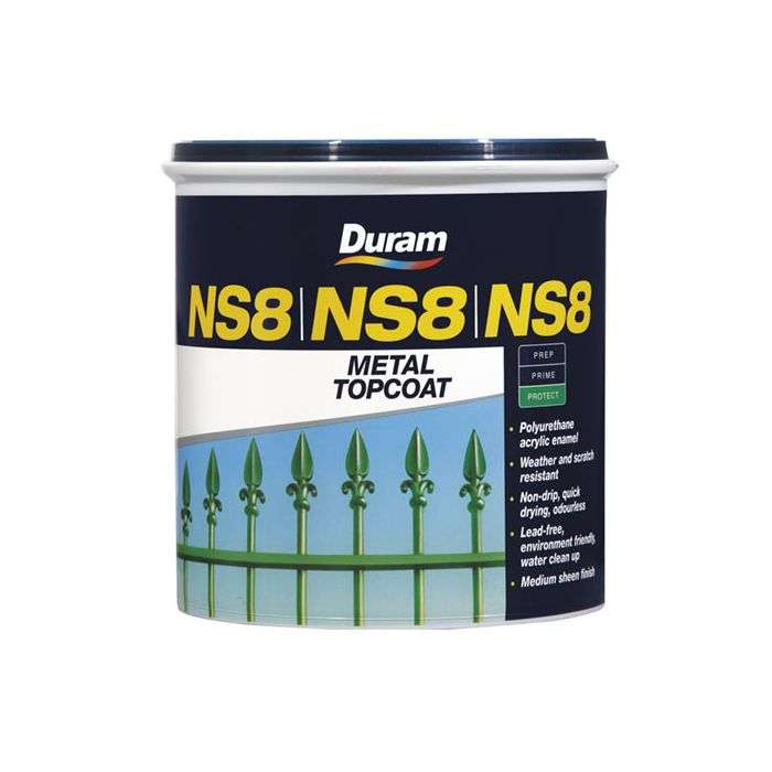Duram NS8 Metal Topcoat 1L-White