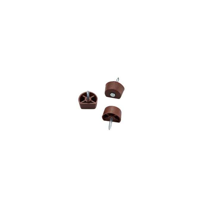 Mackie Brown Shelf Nails 13 x 7mm - 20 Pack