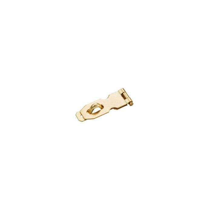 Mackie Brass Plated Horizontal Hasp and Staple 55mm